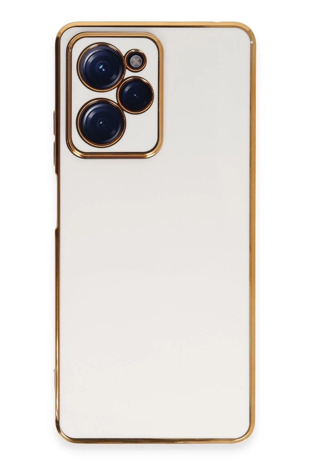 Mey İthalat®   Poco X5 Pro 5G Kılıf Volet Silikon - Beyaz
