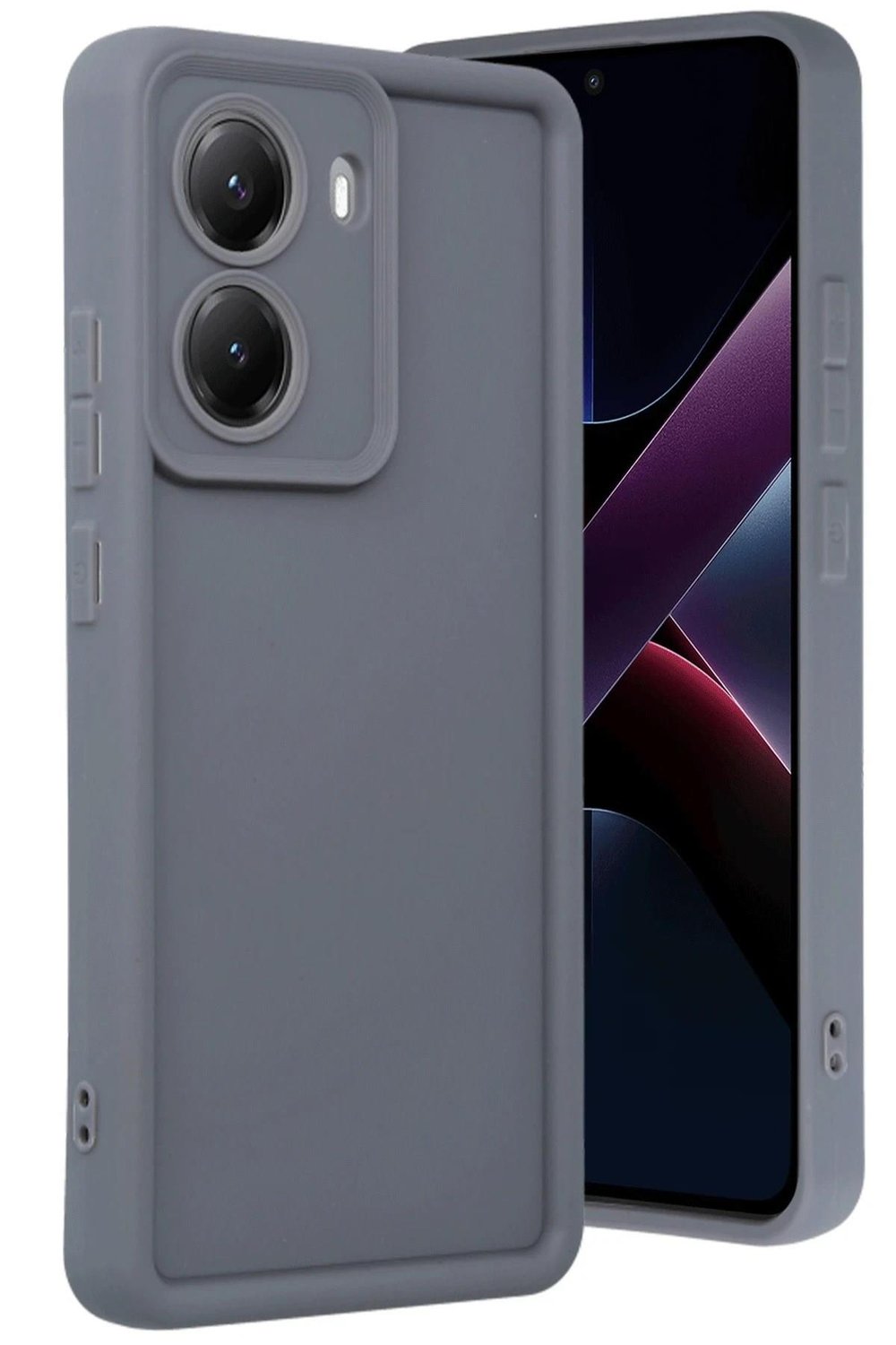 Mey İthalat®   Poco X7 Pro Viera Silikon - Gri