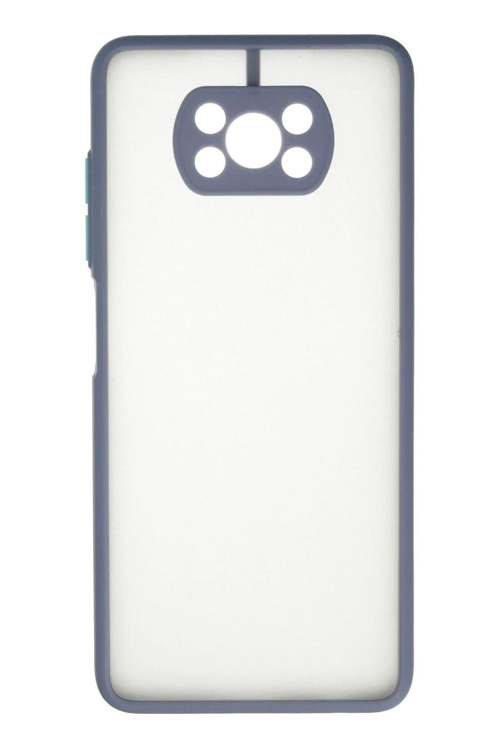 Mey İthalat®   Pocophone X3 Kılıf Montreal Silikon Kapak - Gri