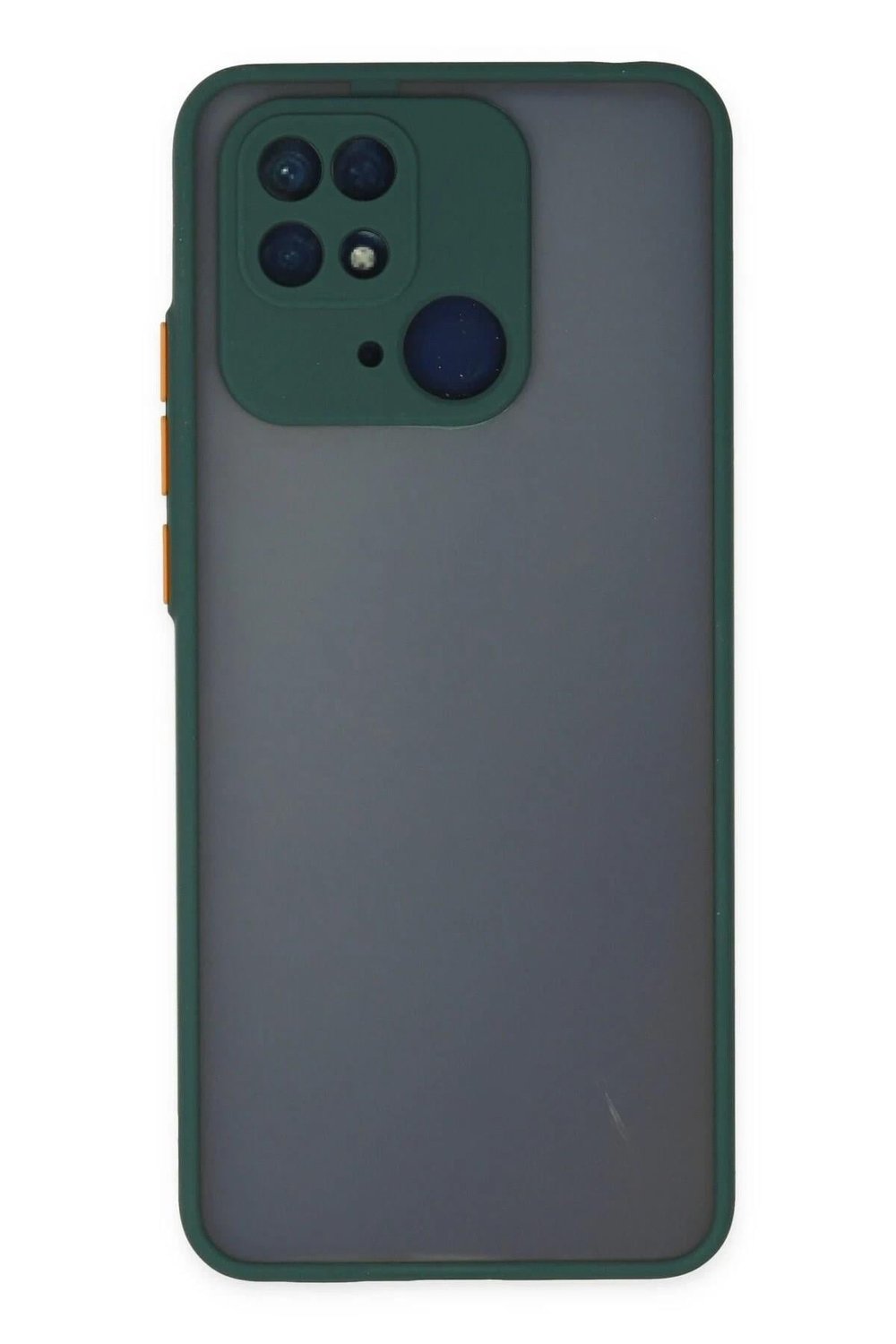 Mey İthalat®   Redmi 10C Kılıf Montreal Silikon Kapak - Yeşil
