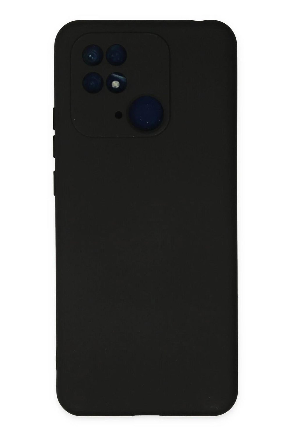 Mey İthalat®   Redmi 10C Kılıf Nano içi Kadife Silikon - Siyah