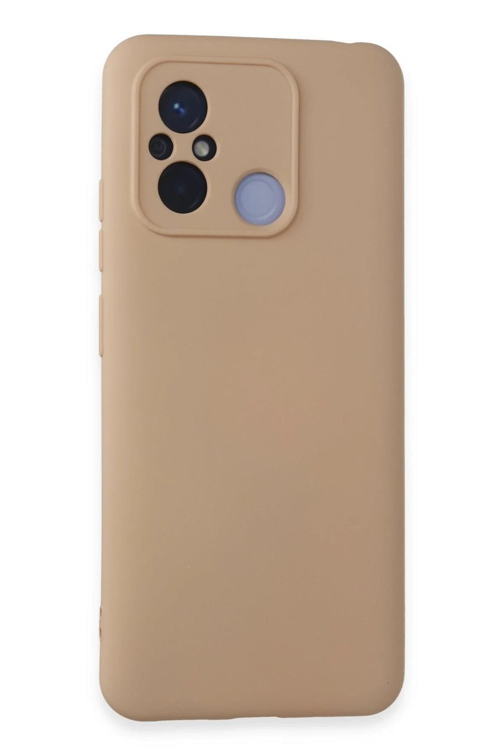 Mey İthalat®   Redmi 12C Kılıf Nano içi Kadife Silikon - Pudra