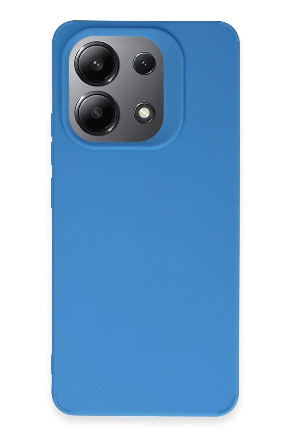 Mey İthalat®   Redmi 13 4G Kılıf First Silikon - Mavi