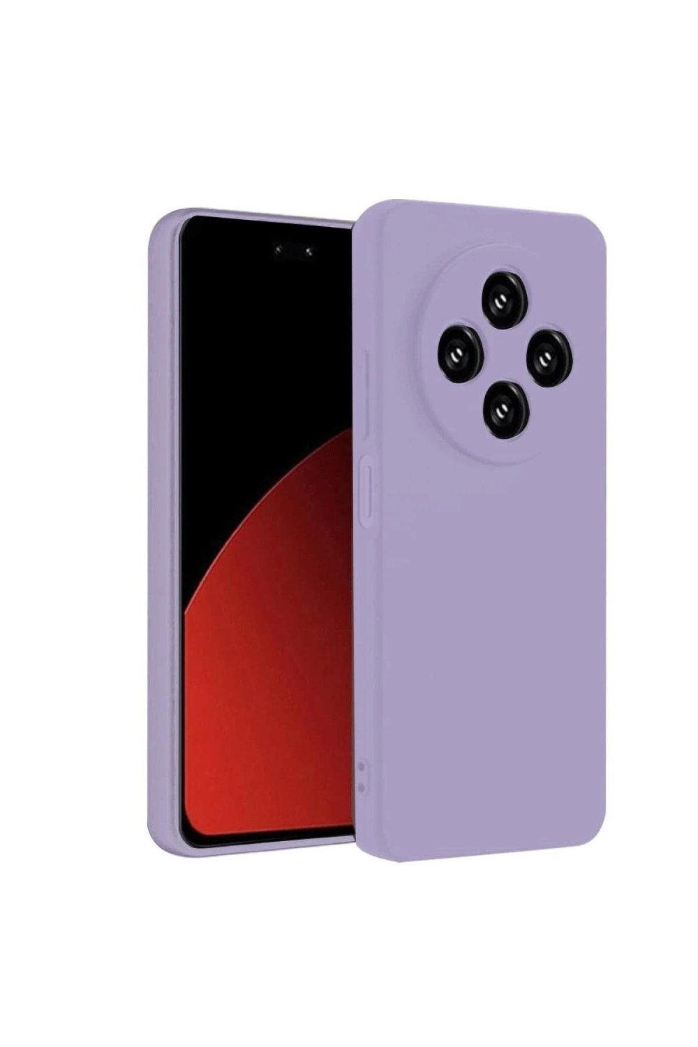 Mey İthalat®   Redmi 14C Kılıf First Silikon - Lila
