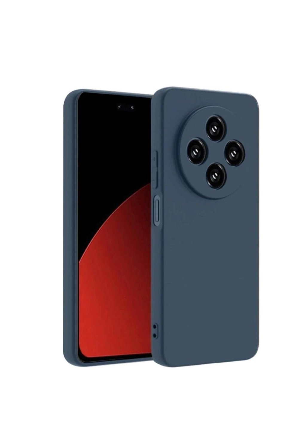 Mey İthalat®   Redmi 14C Kılıf First Silikon - Lacivert