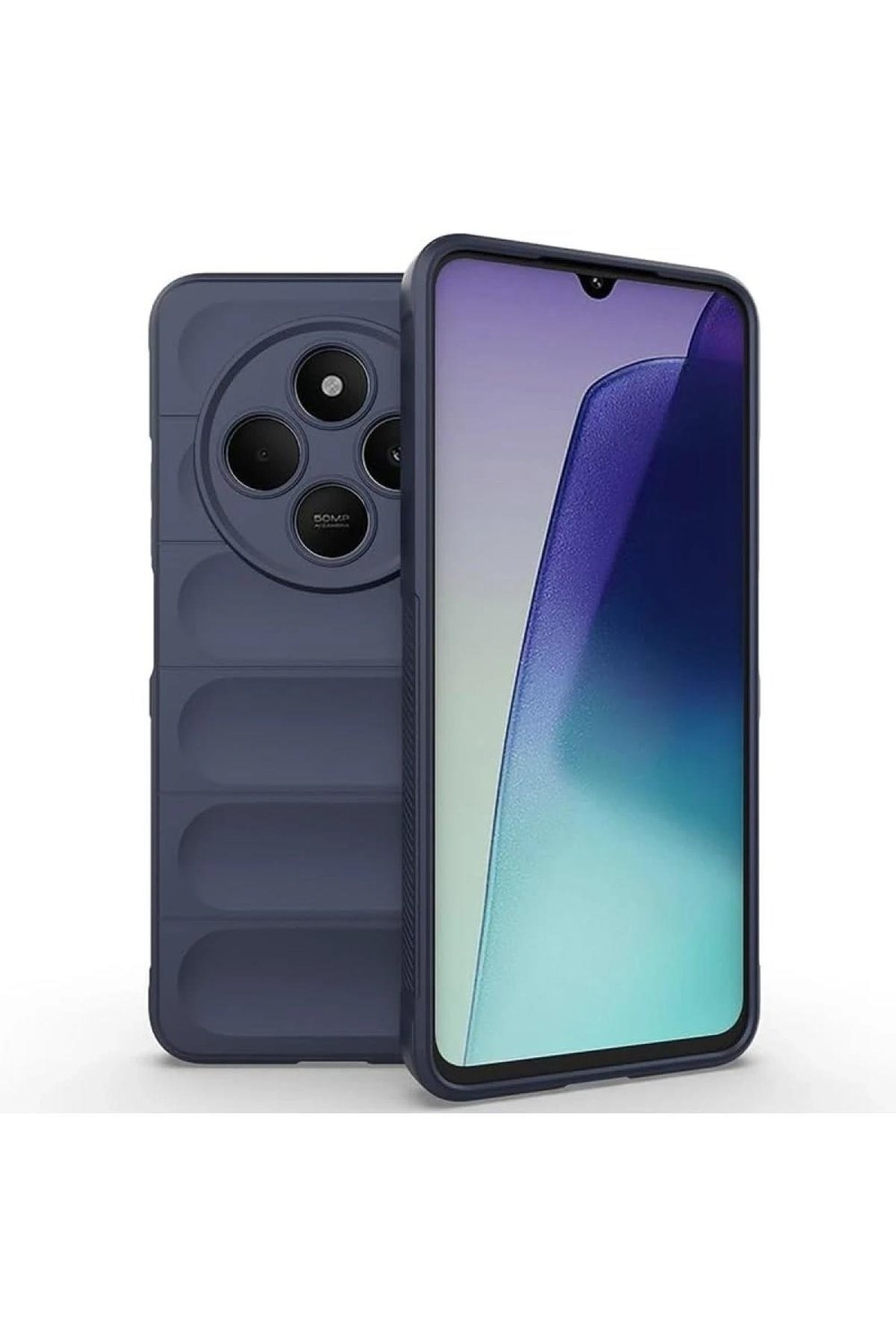 Mey İthalat®   Redmi 14C Kılıf Optimum Silikon - Lacivert