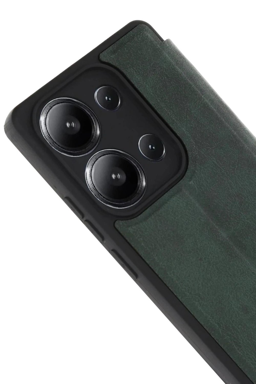 Mey İthalat®   Redmi 15C 4G Flip Cover - Yeşil