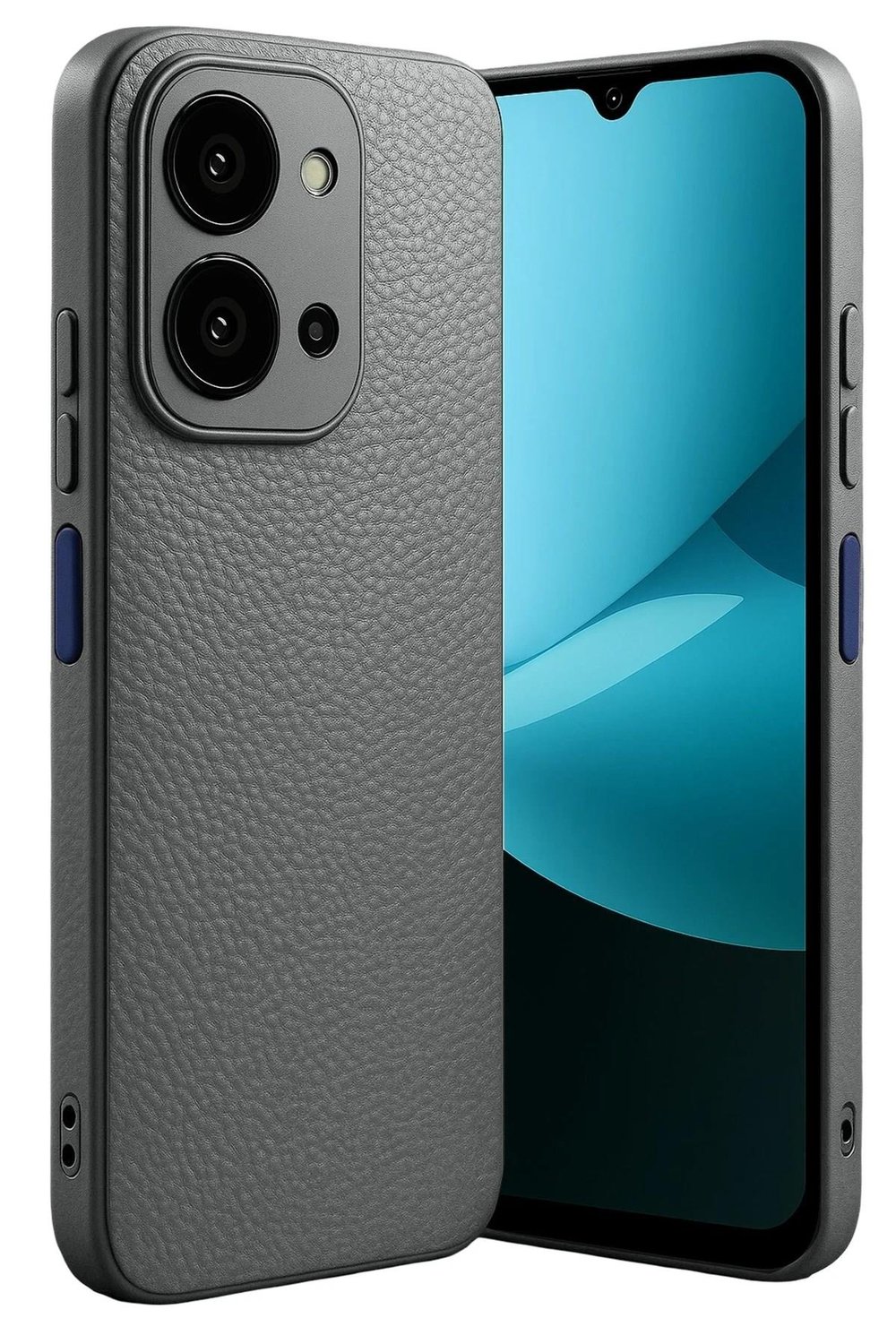 Mey İthalat®   Redmi 15C 4G Thermax Silikon Kılıf - Gri