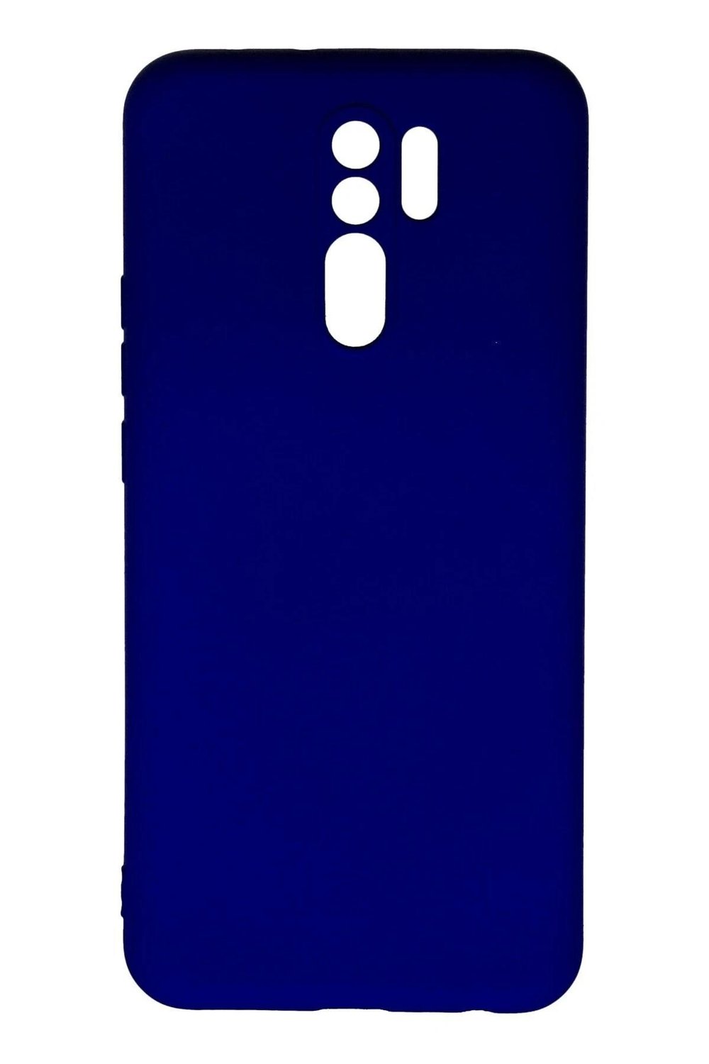 Mey İthalat®   Redmi 9 Kılıf Nano içi Kadife Silikon - Lacivert