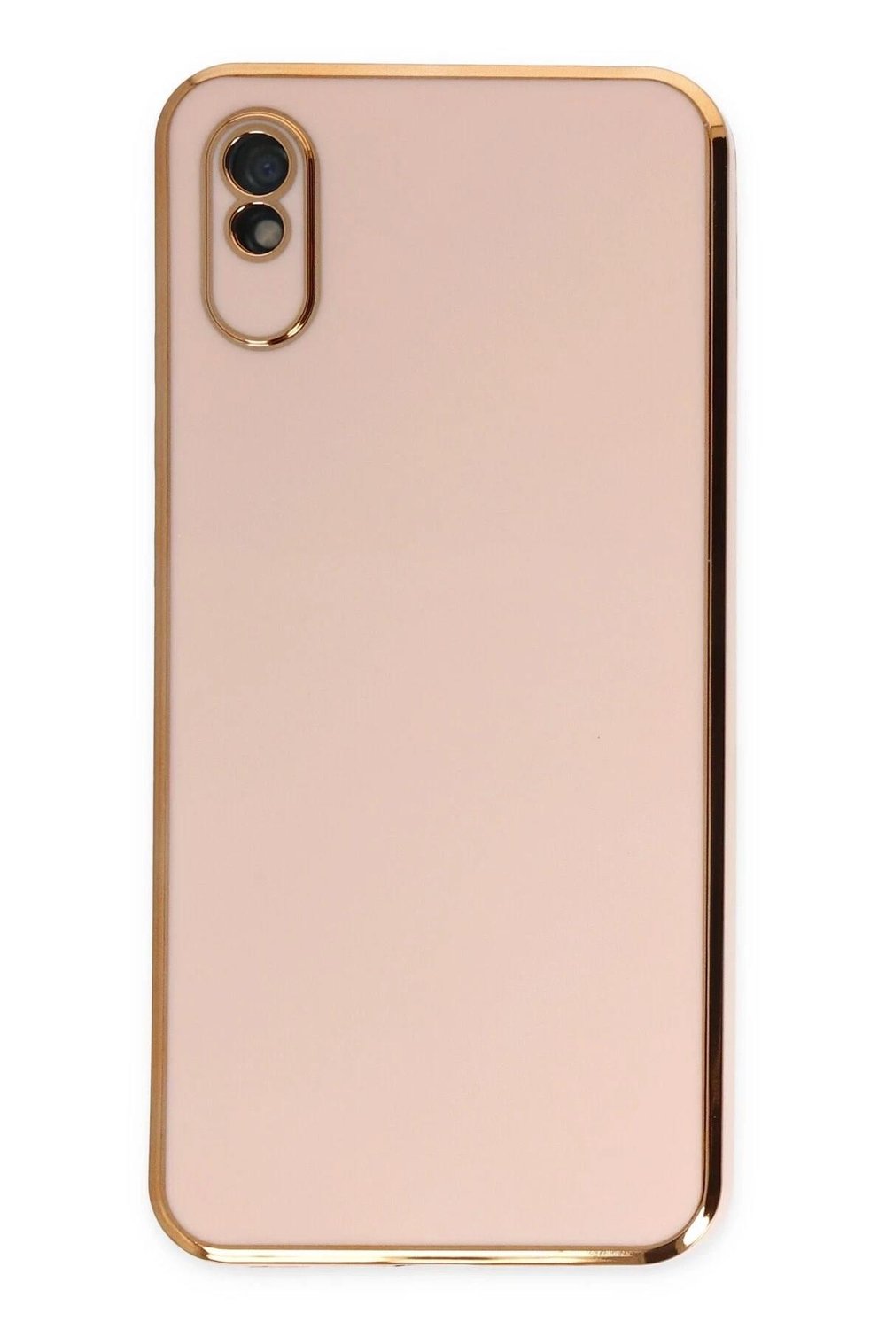 Mey İthalat®   Redmi 9A Kılıf Volet Silikon - Pembe
