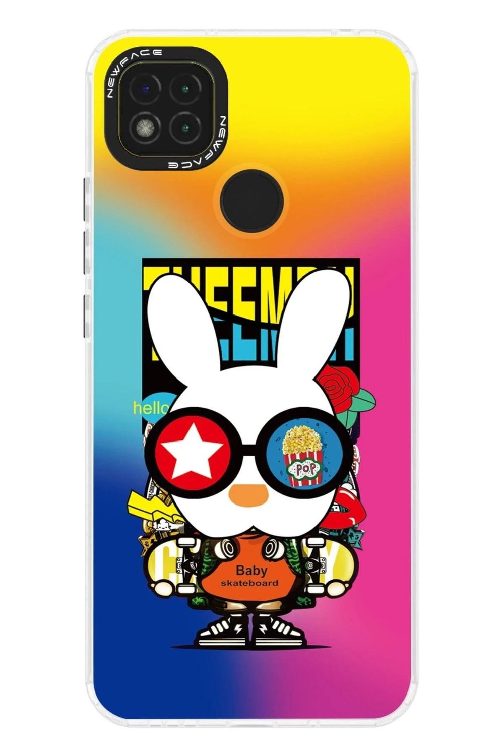 Mey İthalat®   Redmi 9C Kılıf Estoril Desenli Kapak - Estoril - 10