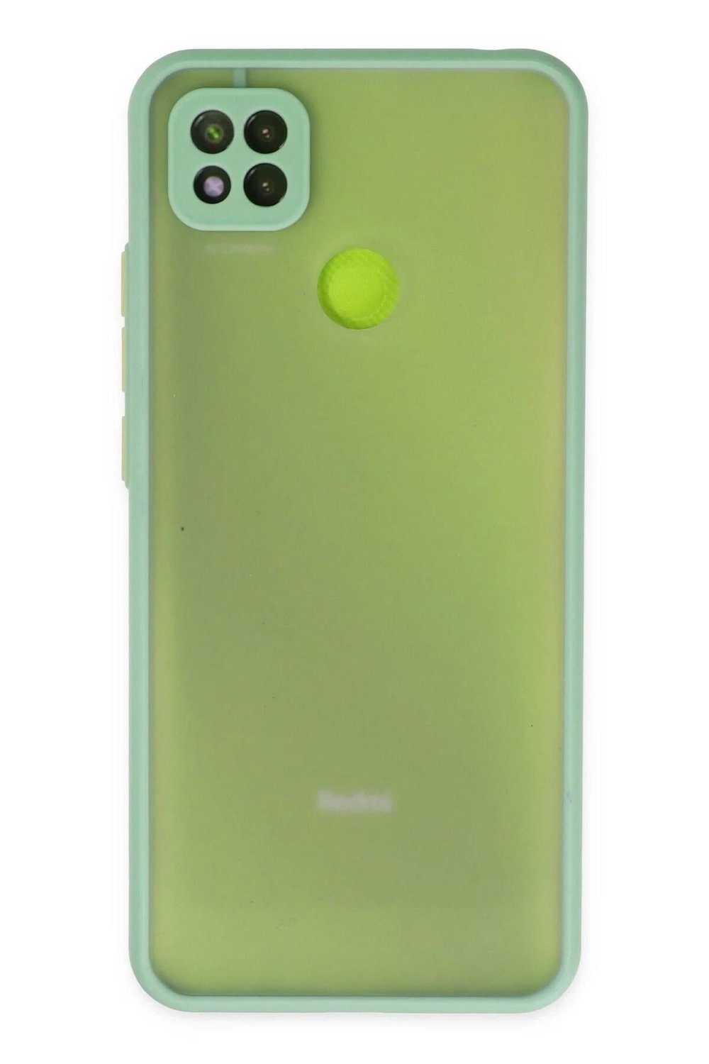 Mey İthalat®   Redmi 9C Kılıf Montreal Silikon Kapak - Turkuaz