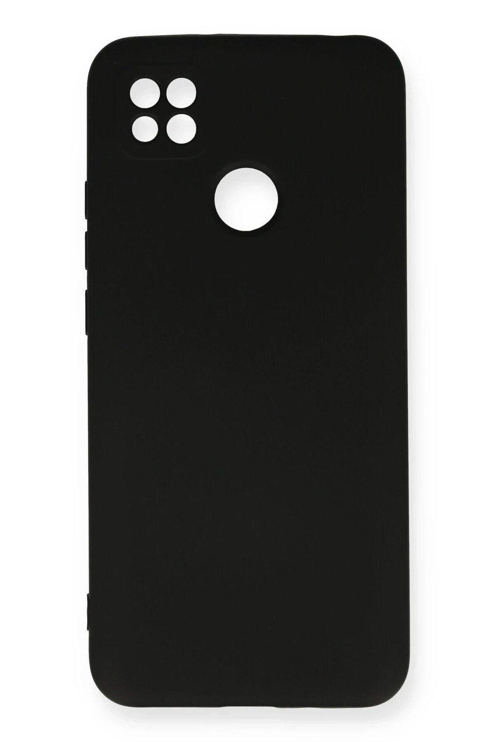 Mey İthalat®   Redmi 9C Kılıf Nano içi Kadife Silikon - Siyah