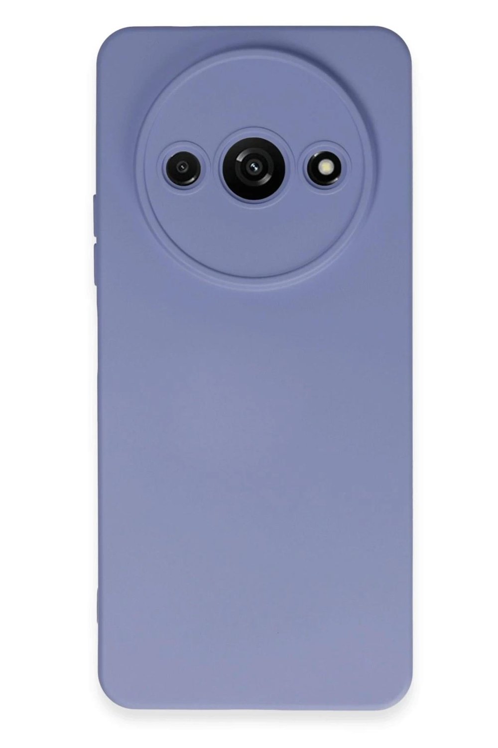 Mey İthalat®   Redmi A3 4G Kılıf Nano içi Kadife Silikon - Lila