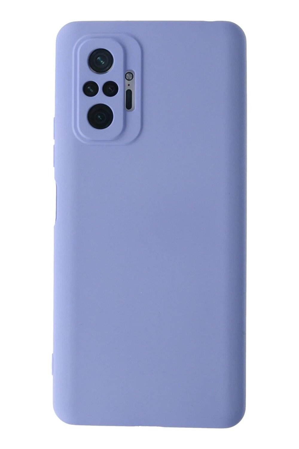 Mey İthalat®   Redmi Note 10 Pro Kılıf Nano içi Kadife Silikon - Lila