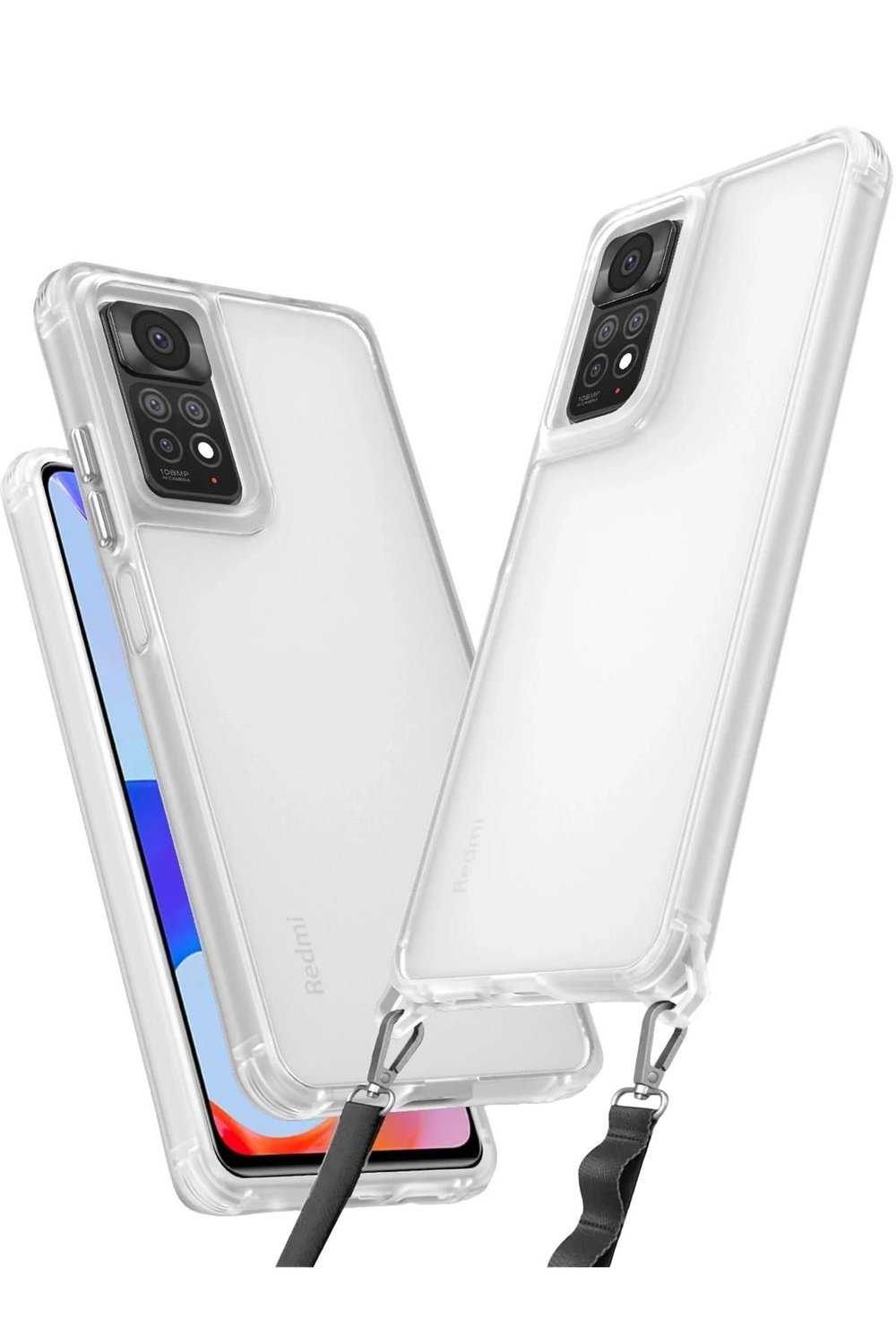 Mey İthalat®   Redmi Note 11 Pro Kılıf Penta Silikon Kılıf - Şeffaf
