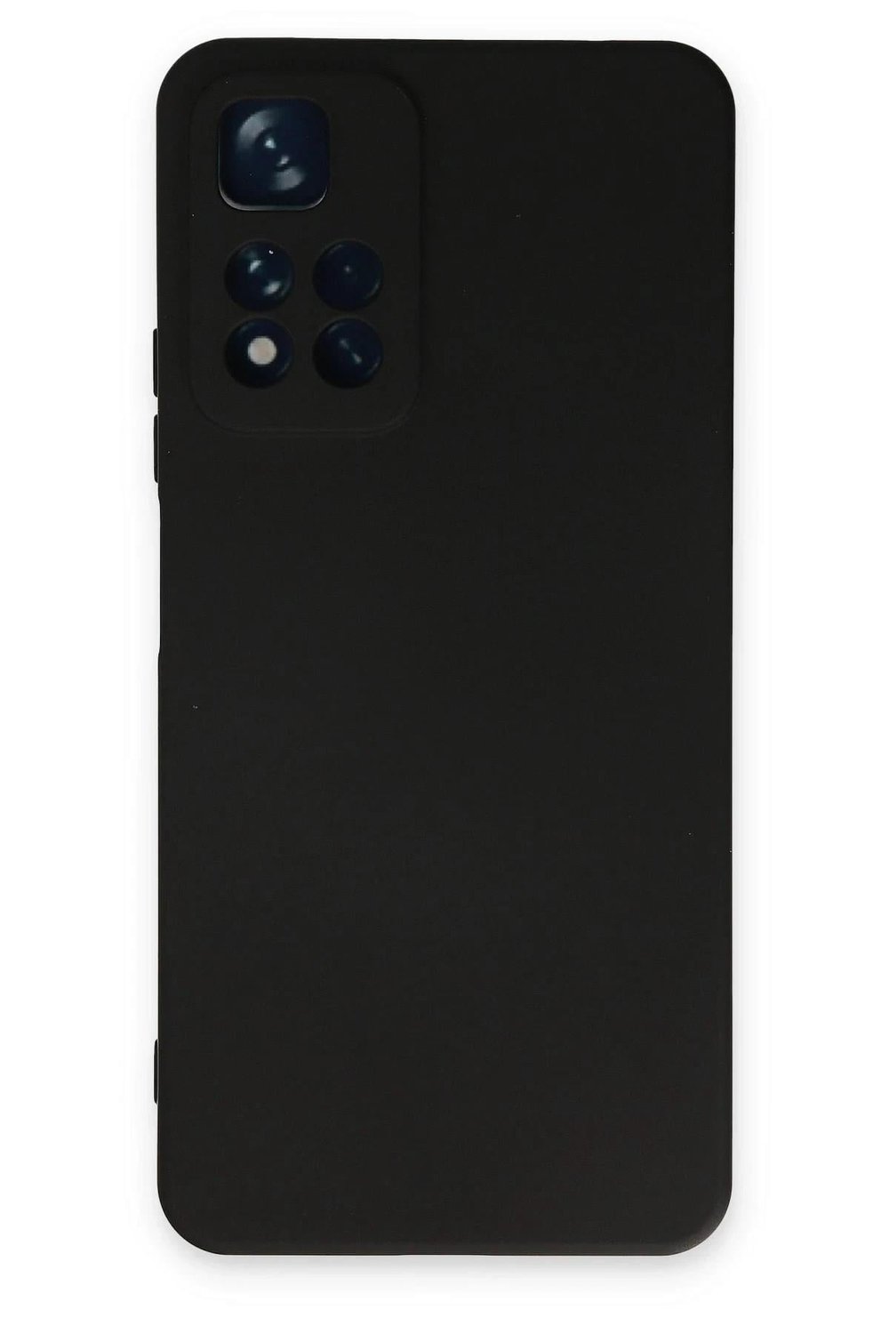 Mey İthalat®   Redmi Note 11 Pro Plus 5G Kılıf Nano içi Kadife Silikon - Siyah