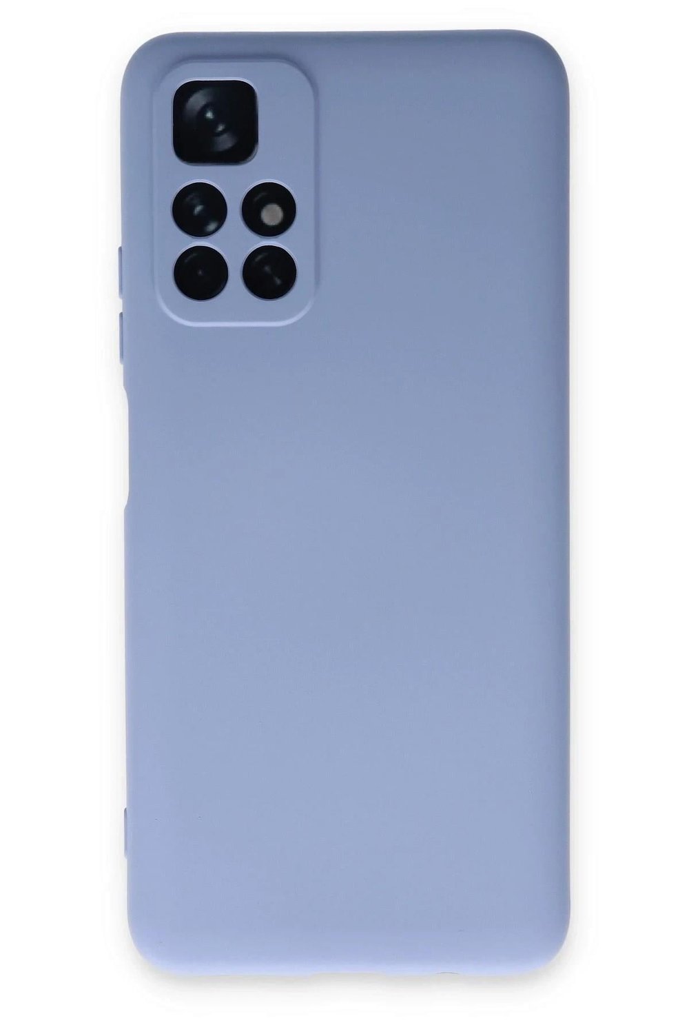 Mey İthalat®   Redmi Note 11T Kılıf Nano içi Kadife Silikon - Lila
