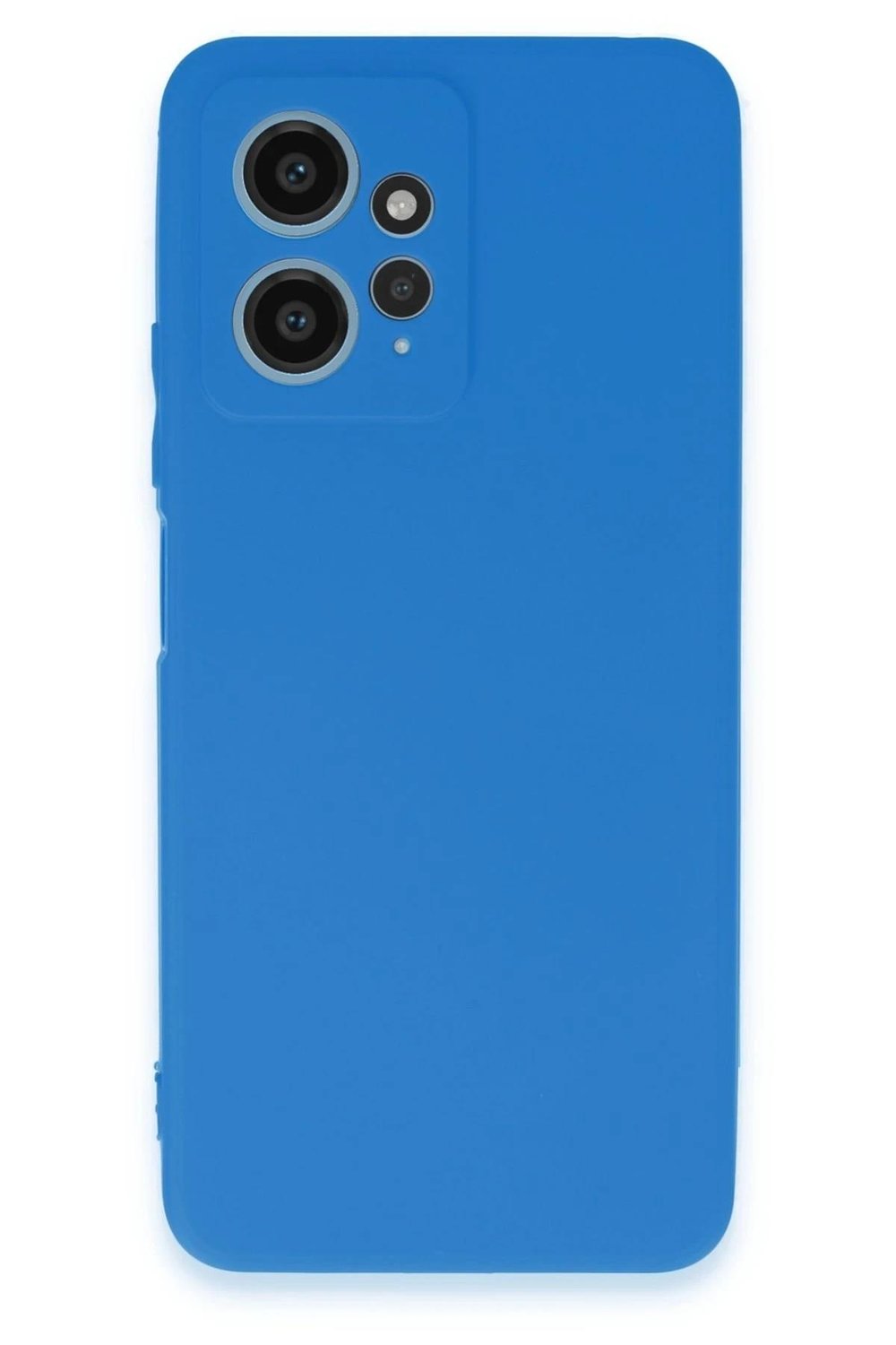 Mey İthalat®   Redmi Note 12 4G Kılıf First Silikon - Mavi