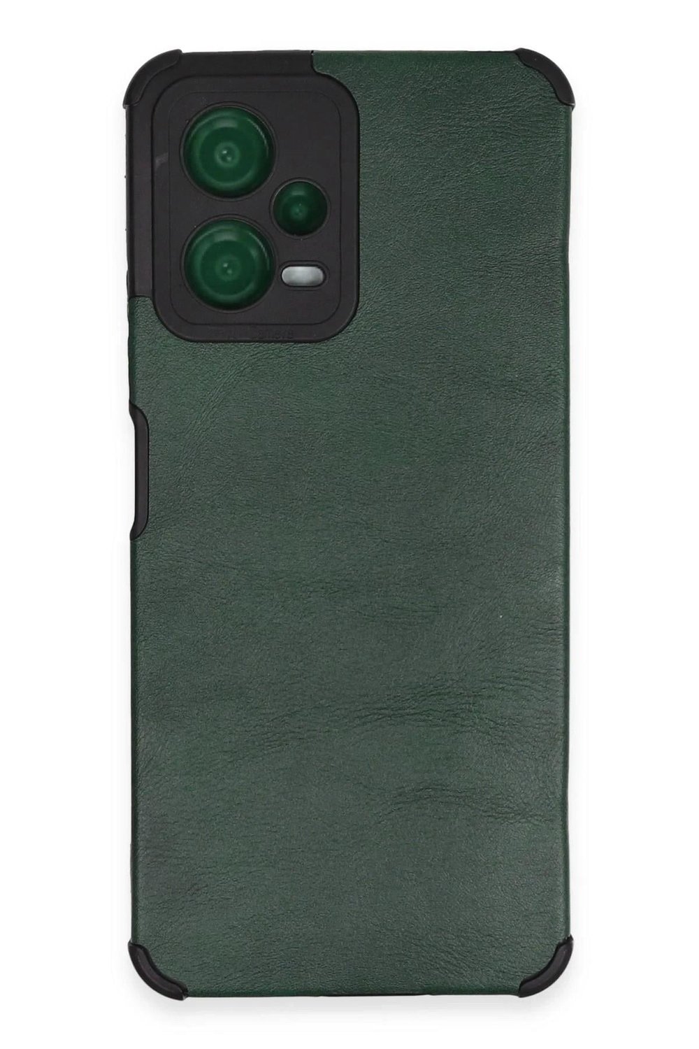Mey İthalat®   Redmi Note 12 5G Kılıf Loop Deri Silikon - Yeşil