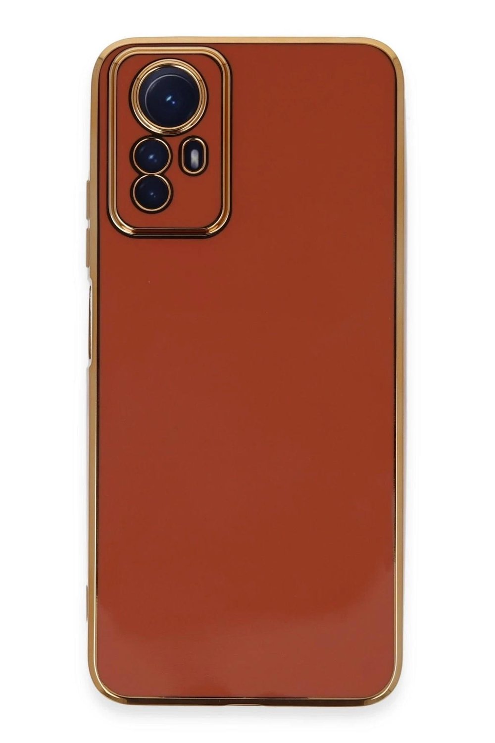 Mey İthalat®   Redmi Note 12S Kılıf Volet Silikon - Kırmızı