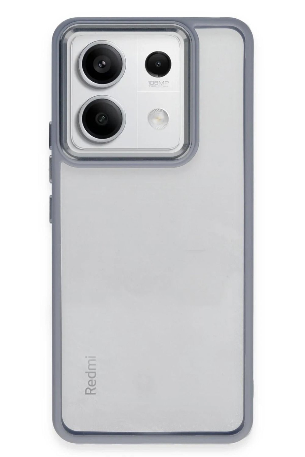 Mey İthalat®   Redmi Note 13 4G Kılıf Power Silikon - Sierra Blue