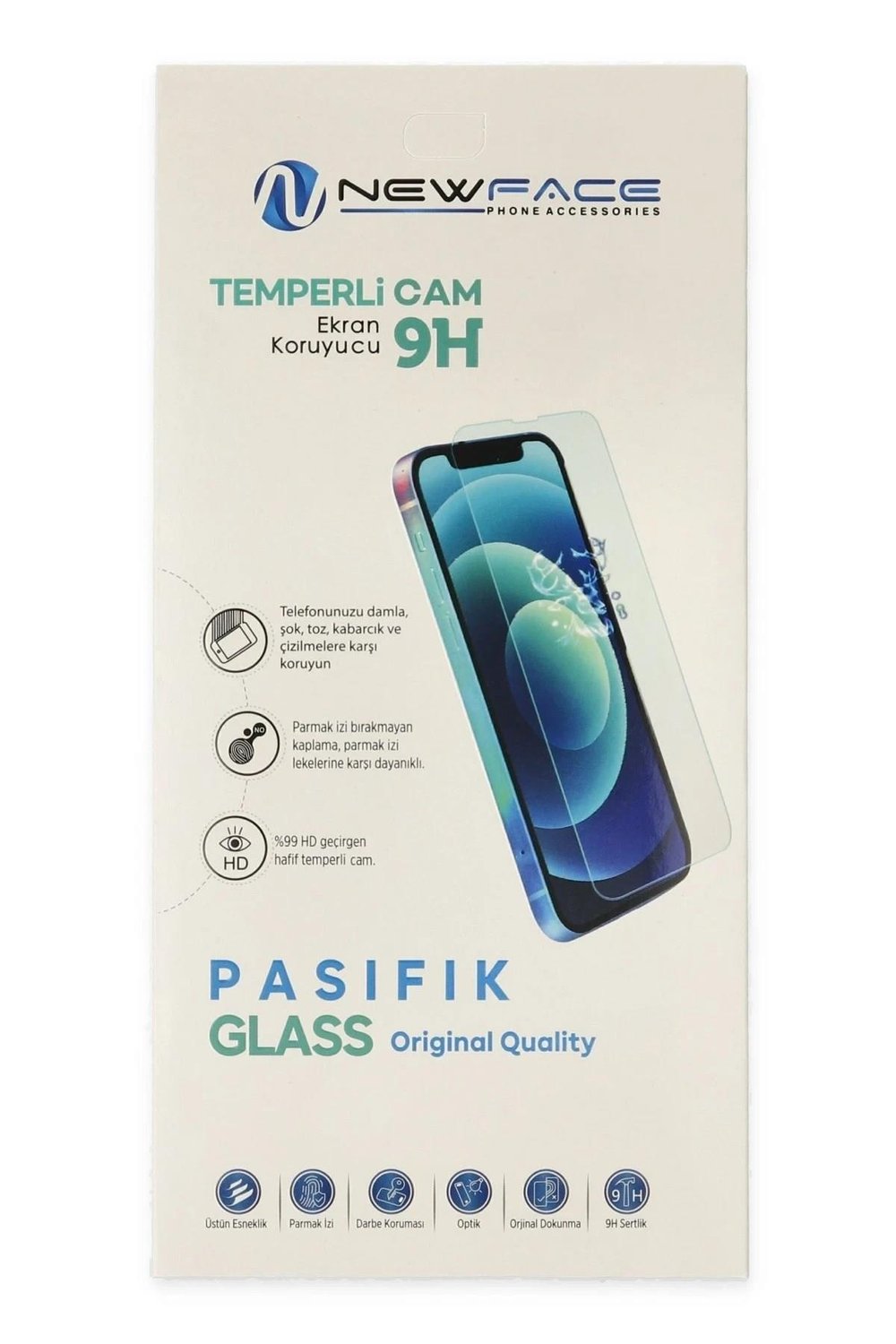 Mey İthalat®   Redmi Note 13 Pro 4G Pasifik Cam Ekran Koruyucu