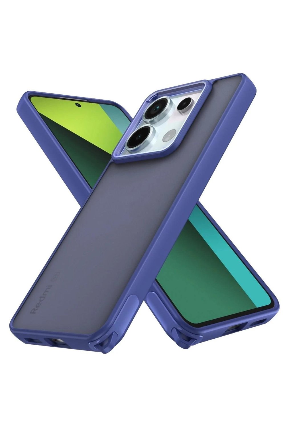 Mey İthalat®   Redmi Note 13 Pro 5G Kılıf Elegant Kapak - Açık Mavi