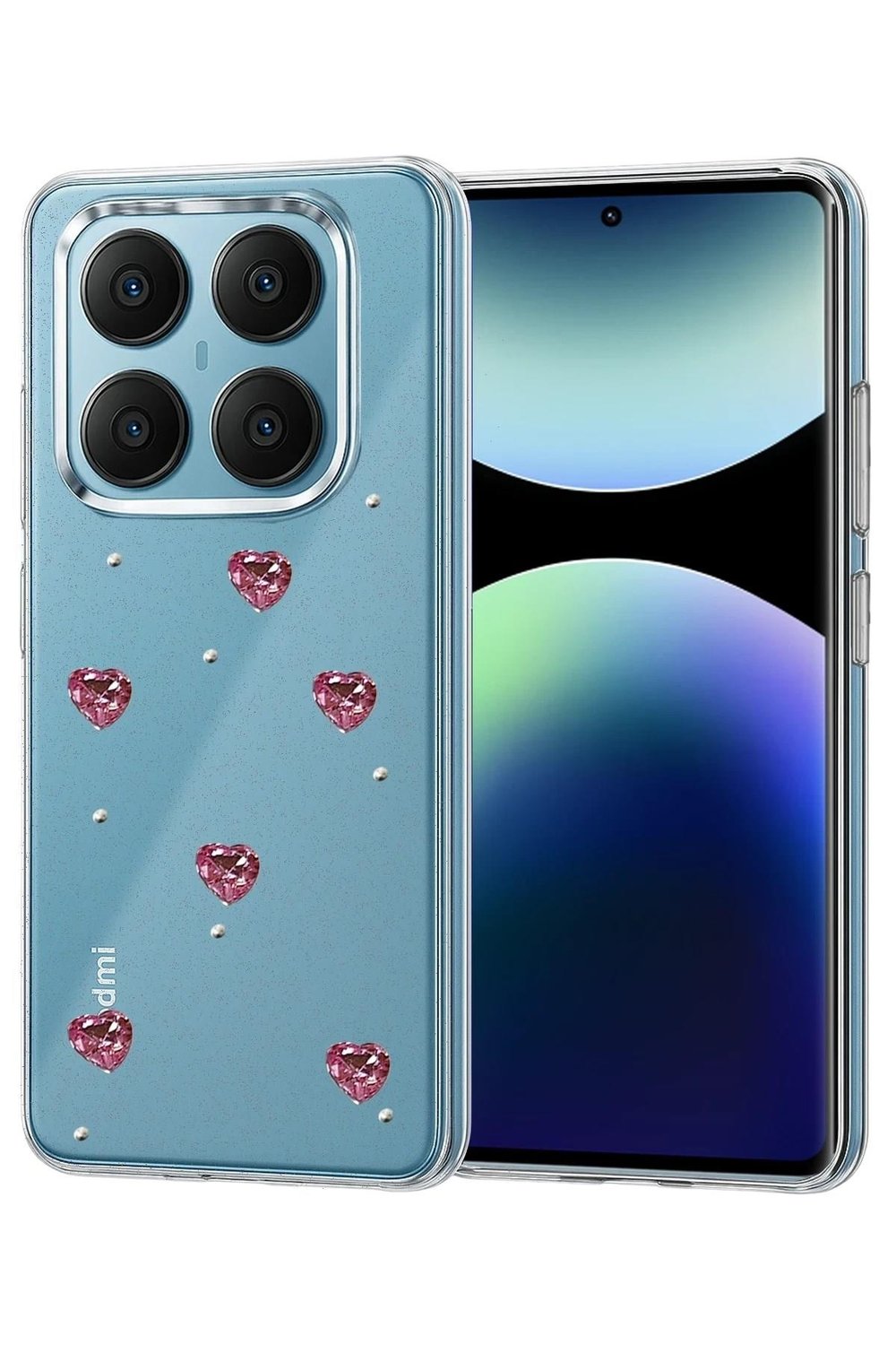 Mey İthalat®   Redmi Note 14 Pro 4G Fiyonk Desenli Kapak - Desen 7