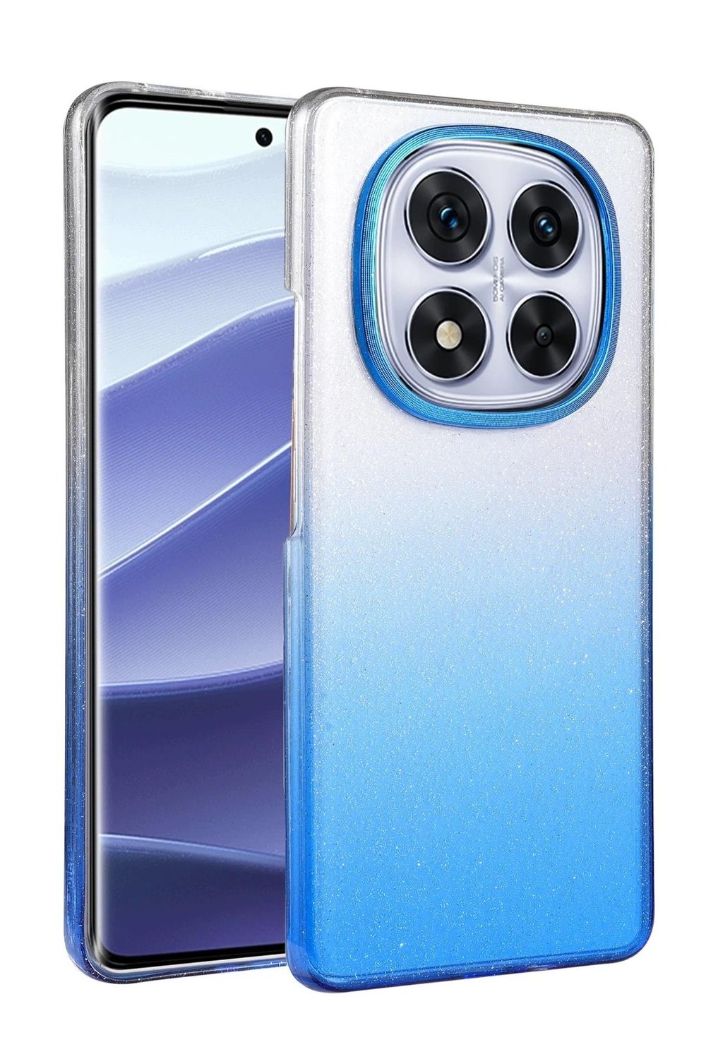 Mey İthalat®   Redmi Note 14 Pro 4G Glossy Kapak - Mavi