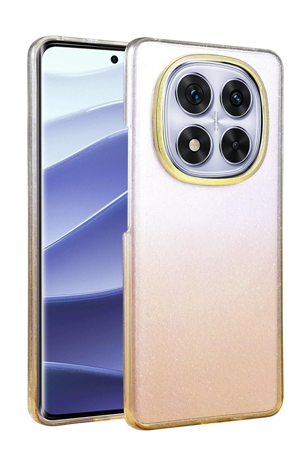Mey İthalat®   Redmi Note 14 Pro 4G Glossy Kapak - Çöl Titanyum