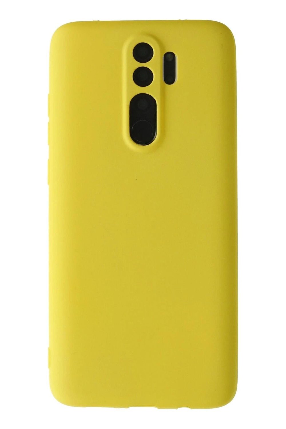 Mey İthalat®   Redmi Note 8 Pro Kılıf First Silikon - Sarı