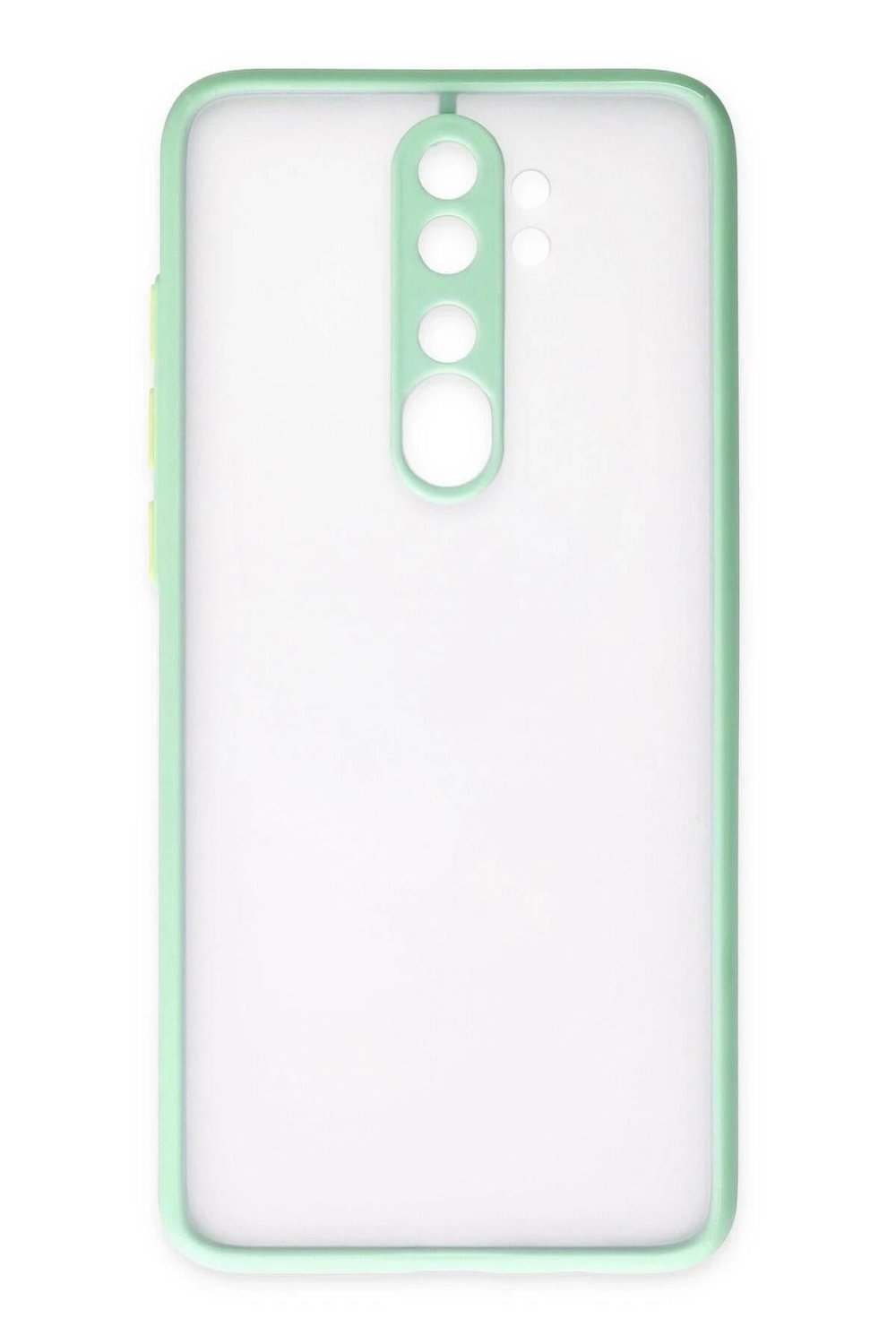 Mey İthalat®   Redmi Note 8 Pro Kılıf Montreal Silikon Kapak - Turkuaz
