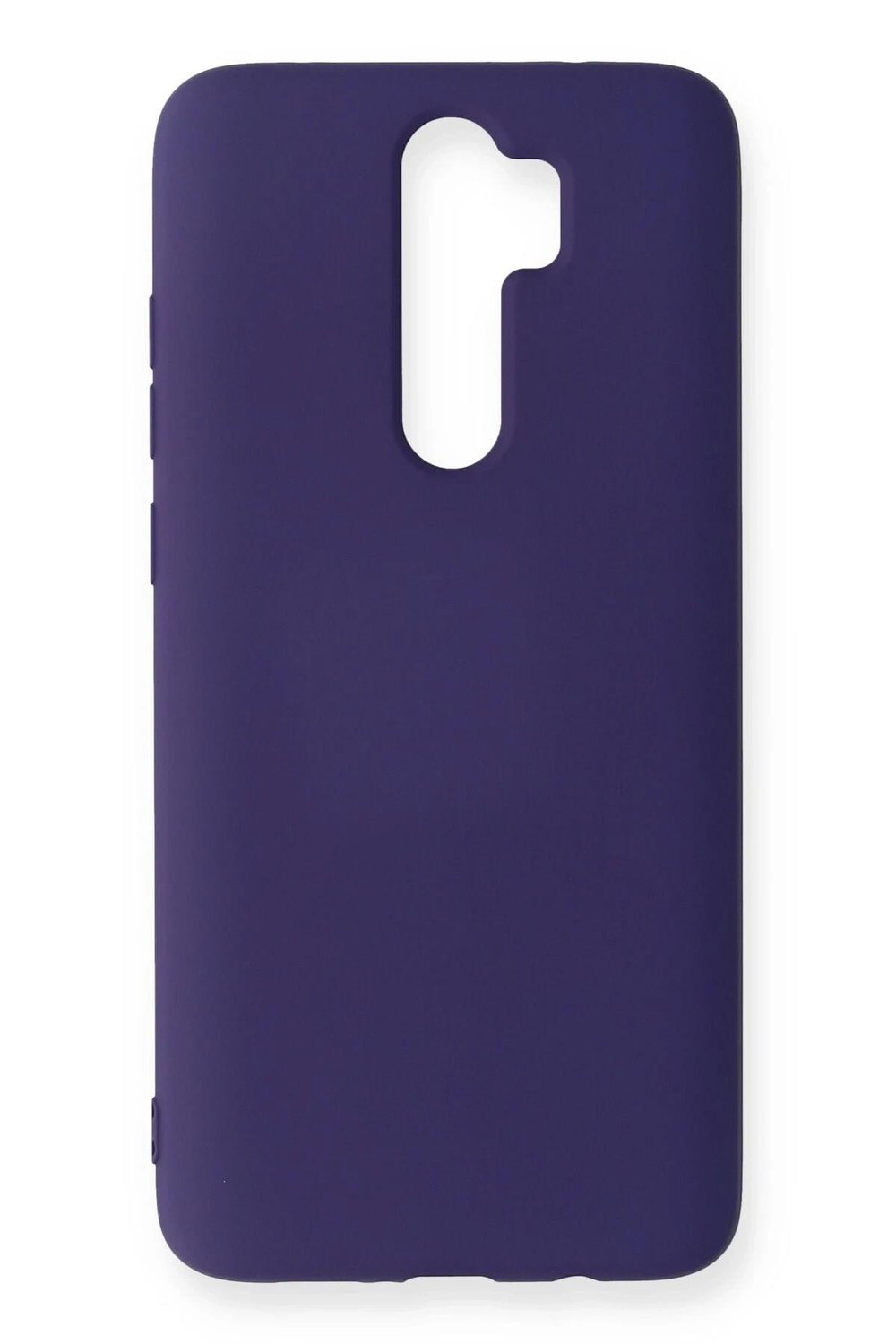 Mey İthalat®   Redmi Note 8 Pro Kılıf Nano içi Kadife Silikon - Mor