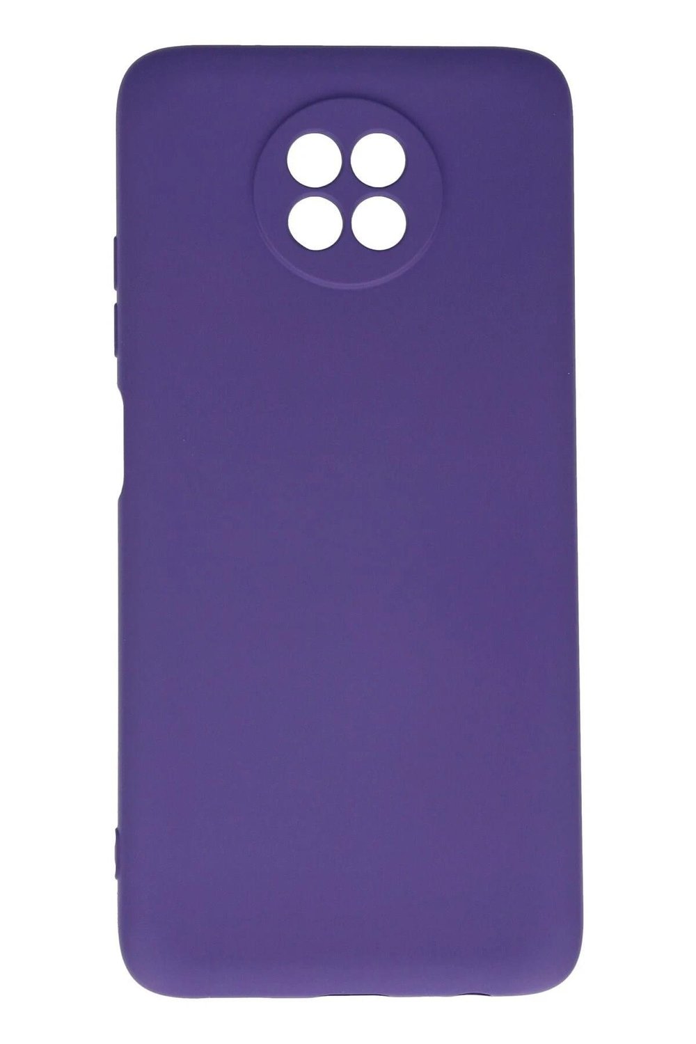 Mey İthalat®   Redmi Note 9 5G Kılıf Nano içi Kadife Silikon - Mor