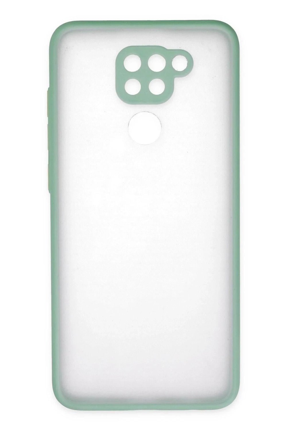 Mey İthalat®   Redmi Note 9 Kılıf Montreal Silikon Kapak - Turkuaz