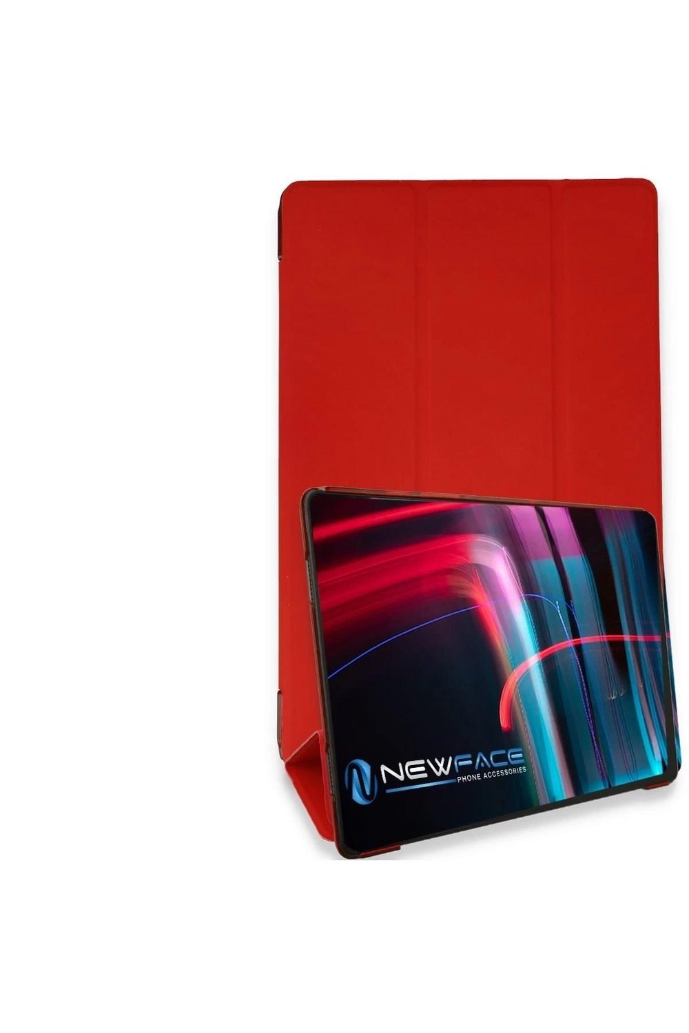 Mey İthalat®   Redmi Pad Kılıf Tablet Smart Kılıf - Kırmızı
