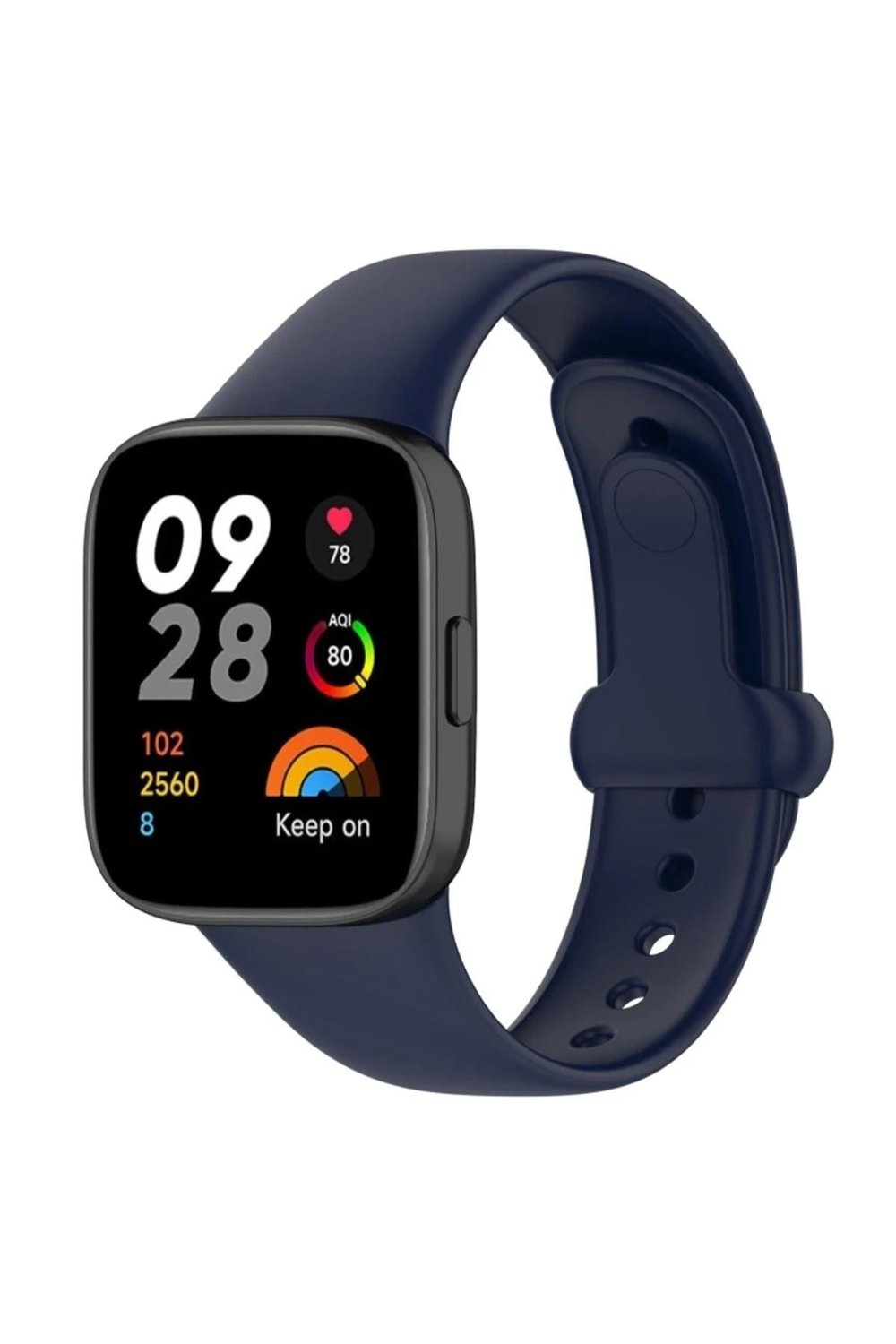 Mey İthalat®   Redmi Watch 3 Origin Silikon Kordon - Lacivert
