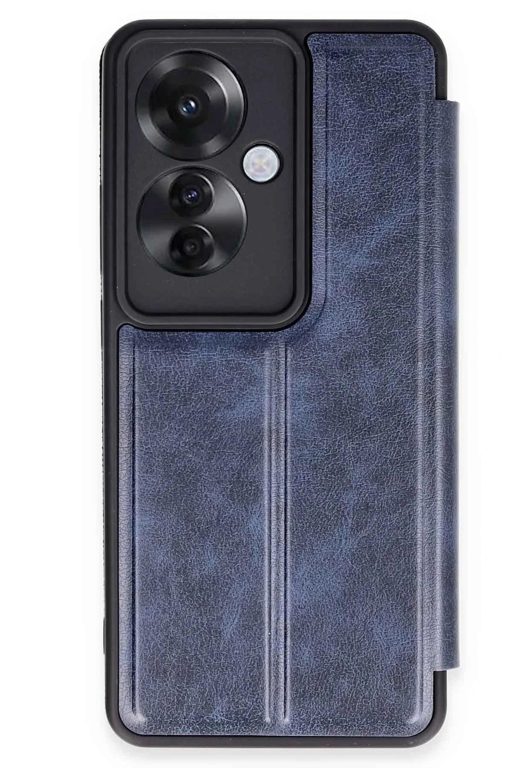 Mey İthalat®   Reno 11F Kılıf Flip Cover - Lacivert