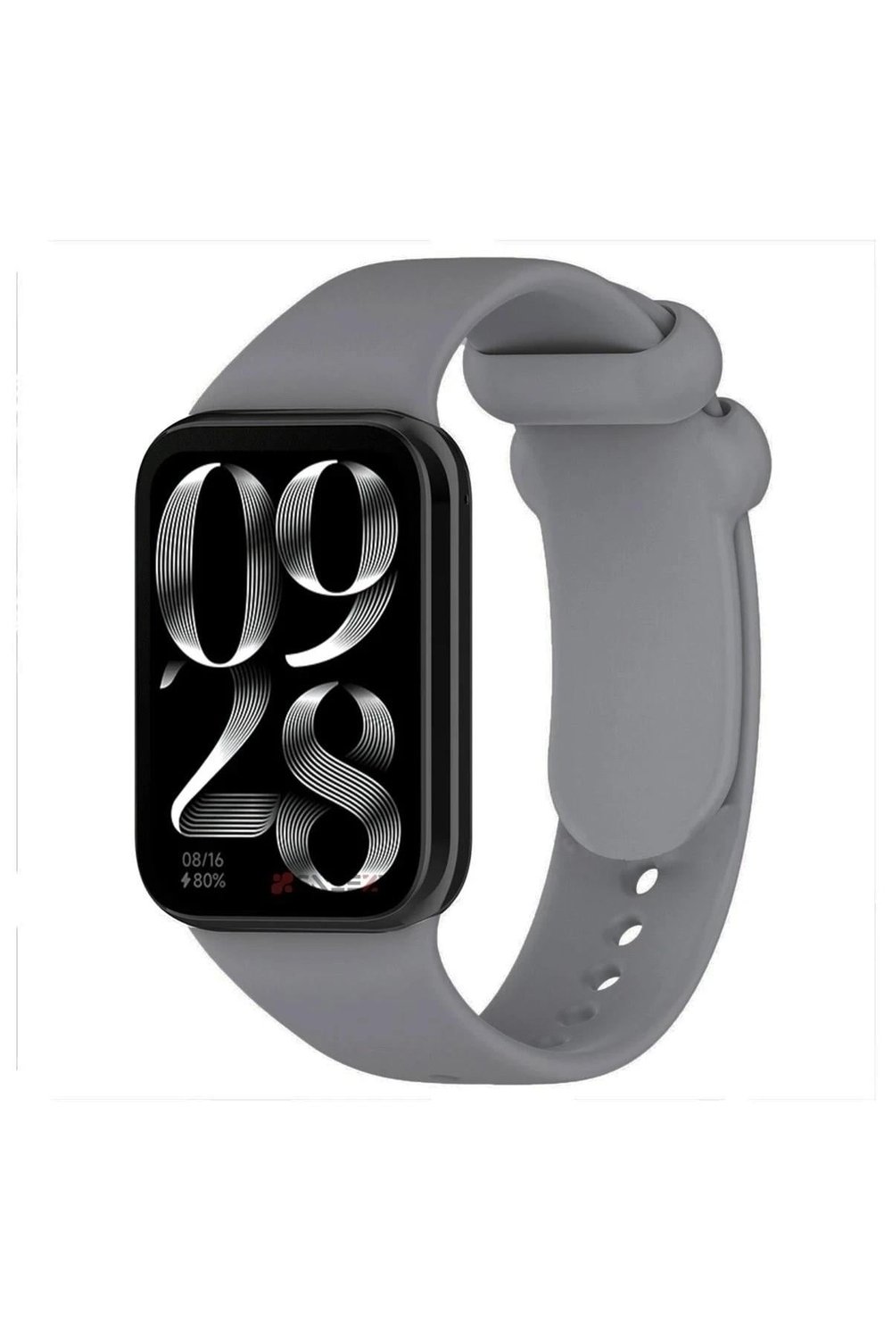 Mey İthalat®   Smart Band 8 Pro Klasik Kordon - Füme