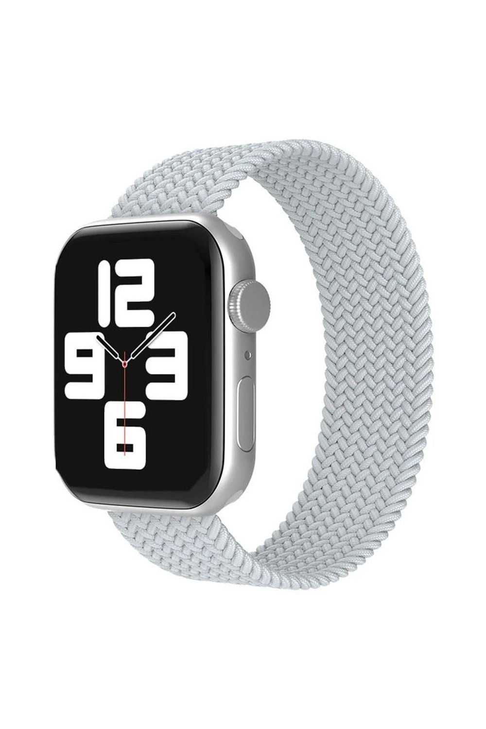 Mey İthalat®   Watch 38mm Ayarlı Solo Silikon Kordon - Beyaz