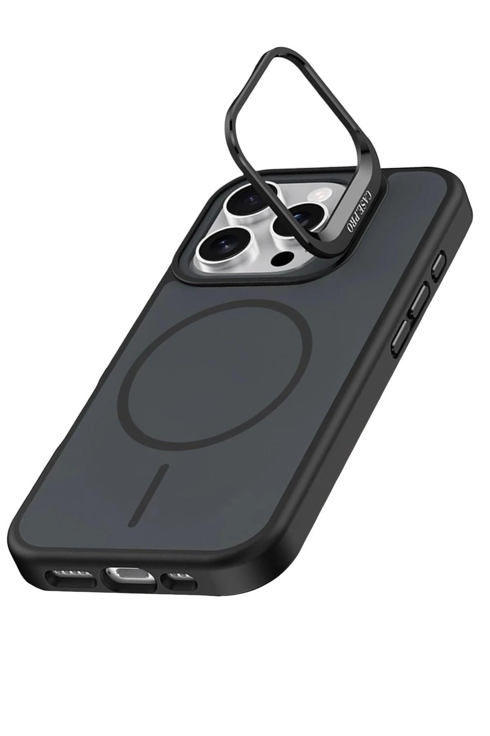 Mey İthalat®   iPhone 16 Pro Max Flexa Magsafe Kapak - Siyah