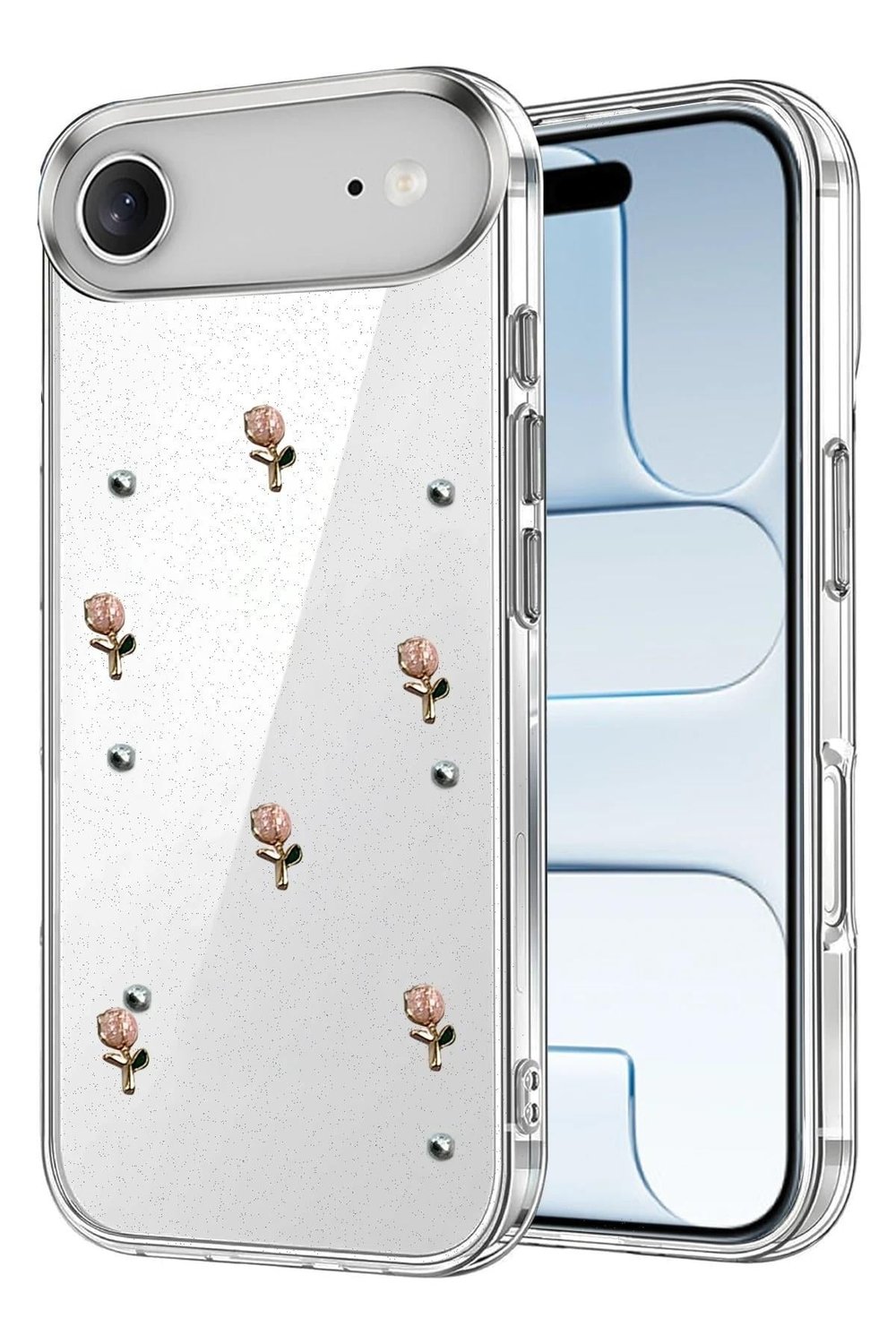 Mey İthalat®   iPhone 17 Air Fiyonk Desenli Kapak - Desen 6