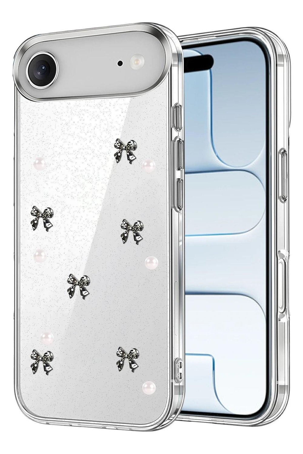 Mey İthalat®   iPhone 17 Air Fiyonk Desenli Kapak - Desen 8