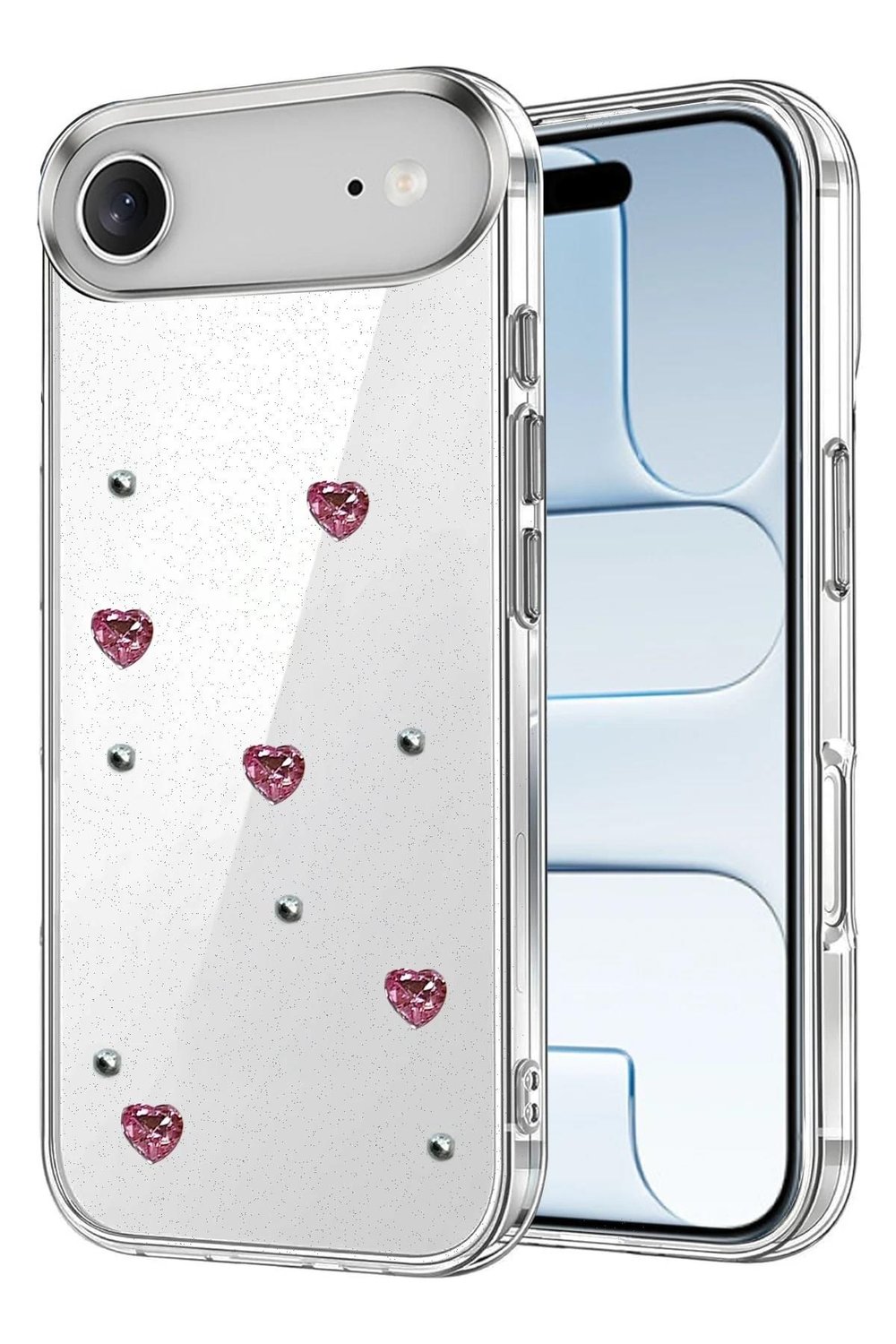 Mey İthalat®   iPhone 17 Air Fiyonk Desenli Kapak - Desen 3