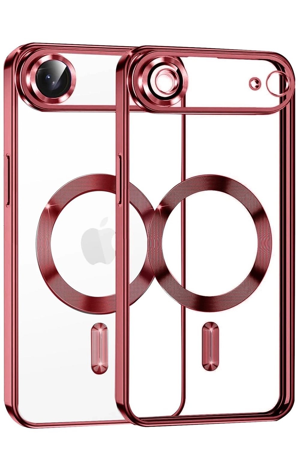 Mey İthalat®   iPhone 17 Air Kross Magneticsafe Kapak - Kırmızı