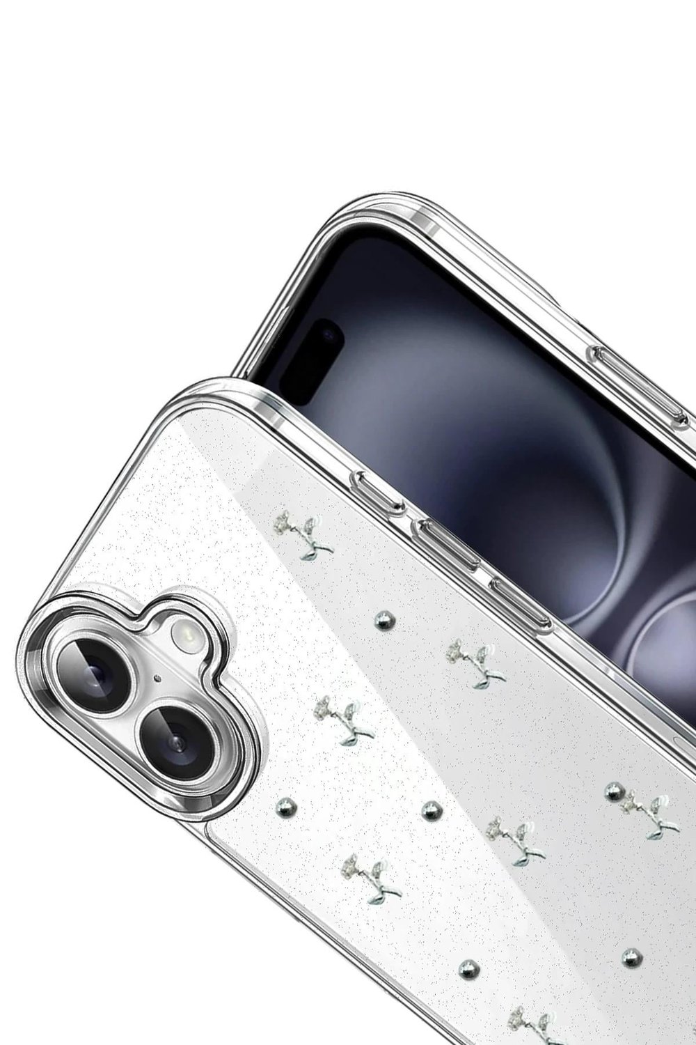 Mey İthalat®   iPhone 17 Fiyonk Desenli Kapak - Desen 4