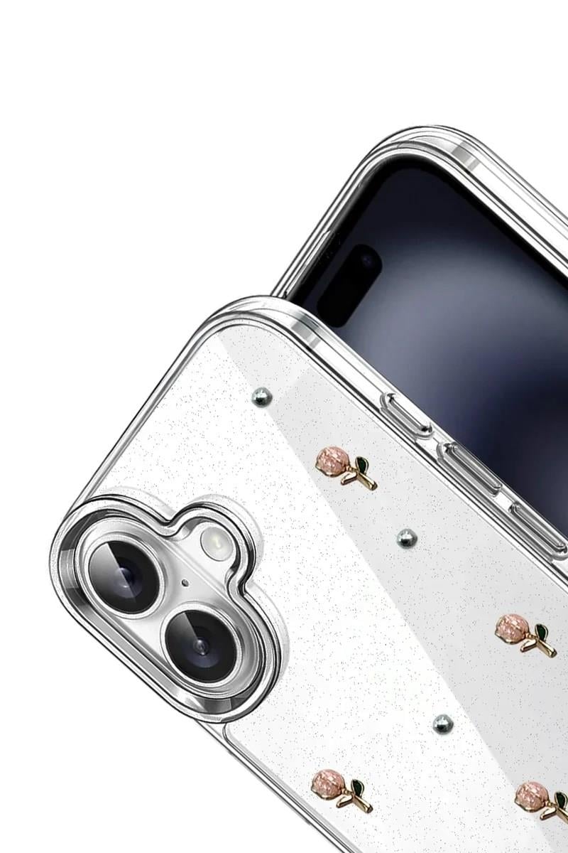Mey İthalat®   iPhone 17 Fiyonk Desenli Kapak - Desen 6