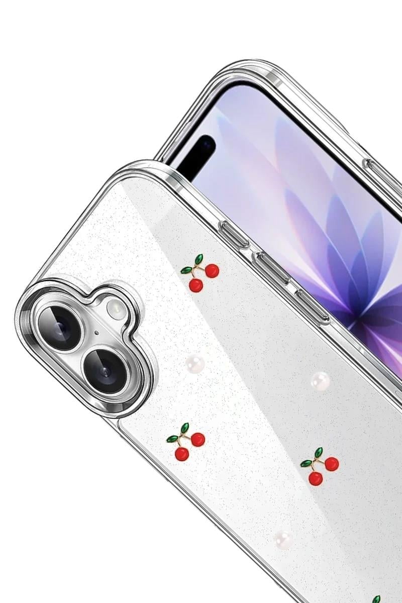 Mey İthalat®   iPhone 17 Fiyonk Desenli Kapak - Desen 9