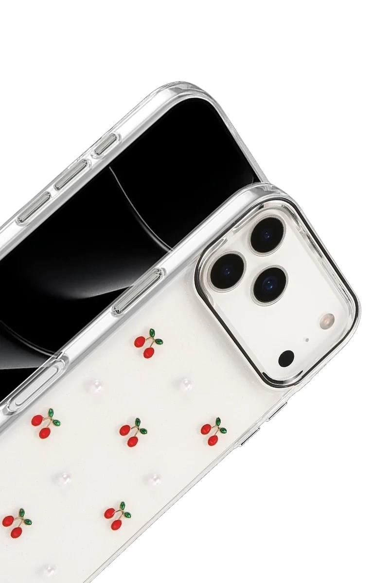Mey İthalat®   iPhone 17 Pro Fiyonk Desenli Kapak - Desen 9